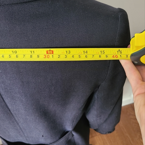 Navy Pea Style Coat - Picture 12 of 15